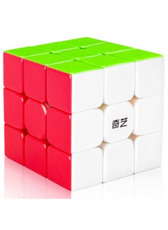 D-FantiX D-FantiX QY Toys Warrior 3x3 Speed Cube Stickerless 3x3x3 Magic Cube Puzzles  - Image 1