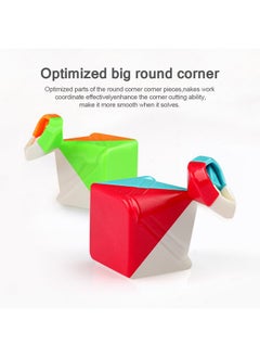 D-FantiX D-FantiX QY Toys Warrior 3x3 Speed Cube Stickerless 3x3x3 Magic Cube Puzzles  - Image 4