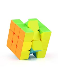 D-FantiX D-FantiX QY Toys Warrior 3x3 Speed Cube Stickerless 3x3x3 Magic Cube Puzzles  - Image 5
