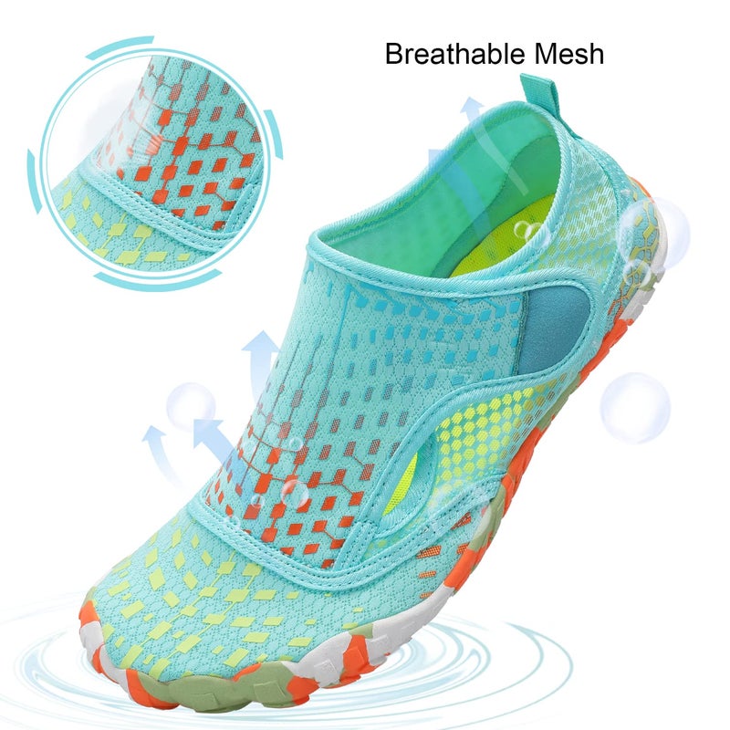 Centipede Demon Womens and Mens Water Shoes Thicken Soles Breathable Swim Shoes Cozy Barefoot Athletic Aqua Socks for Beach Pool Diving Hiking Outdoor Water Sports 8.5 Women/7.5 Men - Image 2