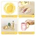 LFENYIGI 20 PCS Kitchen Playset with Wooden Toy Plates and Dishes Montessori Kitchen Toys for Girls and Boys Wooden Play Kitchen Accessories for Kids Toddlers Aged 3 and up - Image 4
