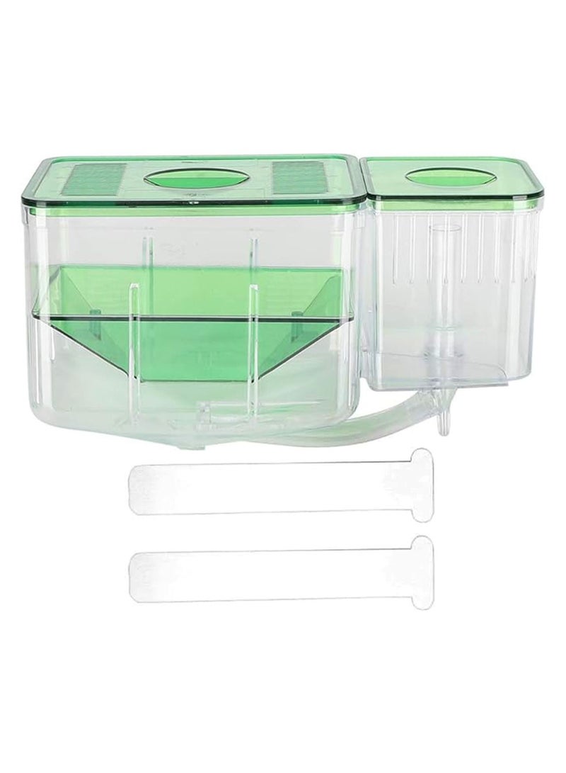 Ornamental Fish Breeding Tank – Safe Separation Box for Fry, Gentle Suction System to Protect Baby Fish from Adult Fish in Aquariums - Image 3