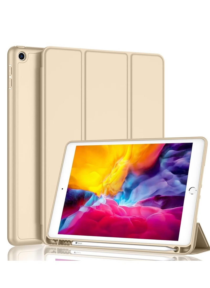JAJEEK - New Smart Case with Pencil Holder for iPad Mini 1/2/3/4/5 – Tri-Fold Smart Case with Soft TPU Back, Auto Wake/Sleep, Dustproof & Anti-Fingerprint, Dual Angle Viewing Stand - Image 1