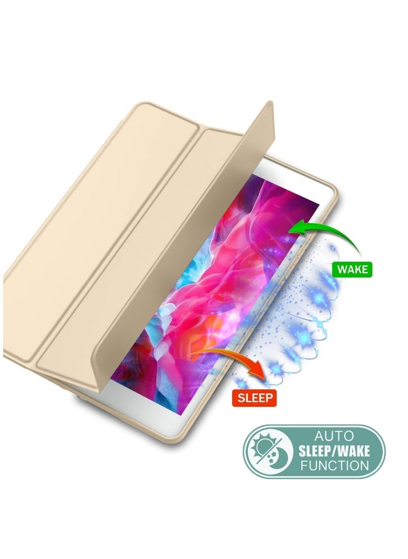 JAJEEK - New Smart Case with Pencil Holder for iPad Mini 1/2/3/4/5 – Tri-Fold Smart Case with Soft TPU Back, Auto Wake/Sleep, Dustproof & Anti-Fingerprint, Dual Angle Viewing Stand - Image 1