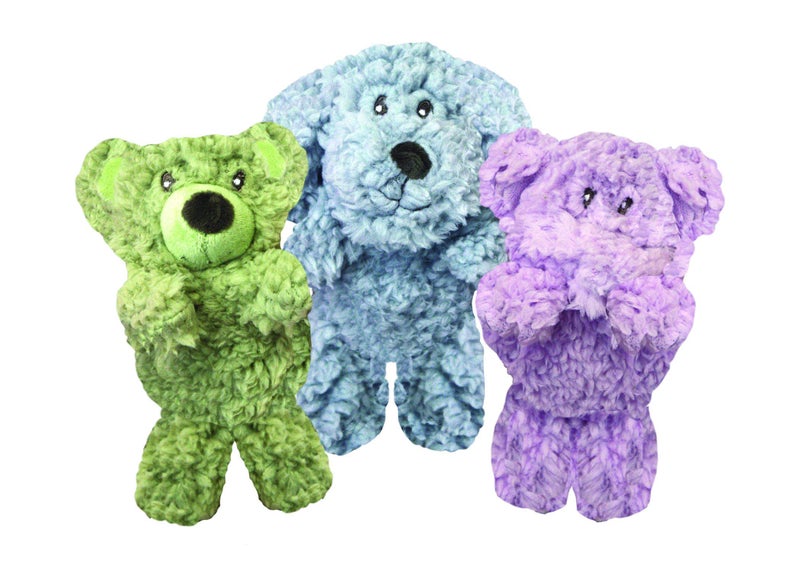 Multipet Small Aromadog Fleece Plush Dog Toy 6 Assorted Styles