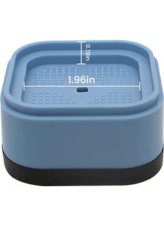 YANCI YANCI Bed Riser Furniture Risers Anti Vibration Floor Pads Noise Cancelling Foot Stackable Non Slip Protector Heavy Duty Bed Table Leg Extender for Furniture Refrigerator Set of 4  - Image 4