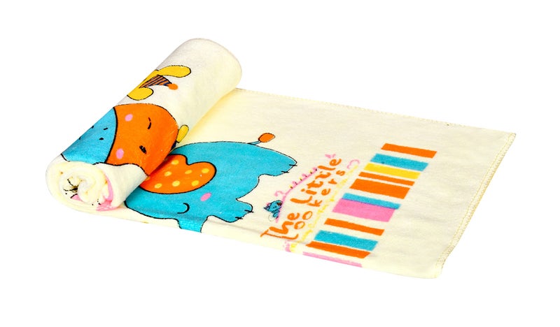 THE LITTLE LOOKERS Towel for Newborn/Baby/Kids| Super Soft Baby Bath Towel Set for Infants/Bathing Accessories-Lemon, Small (46x84cm) - Image 2