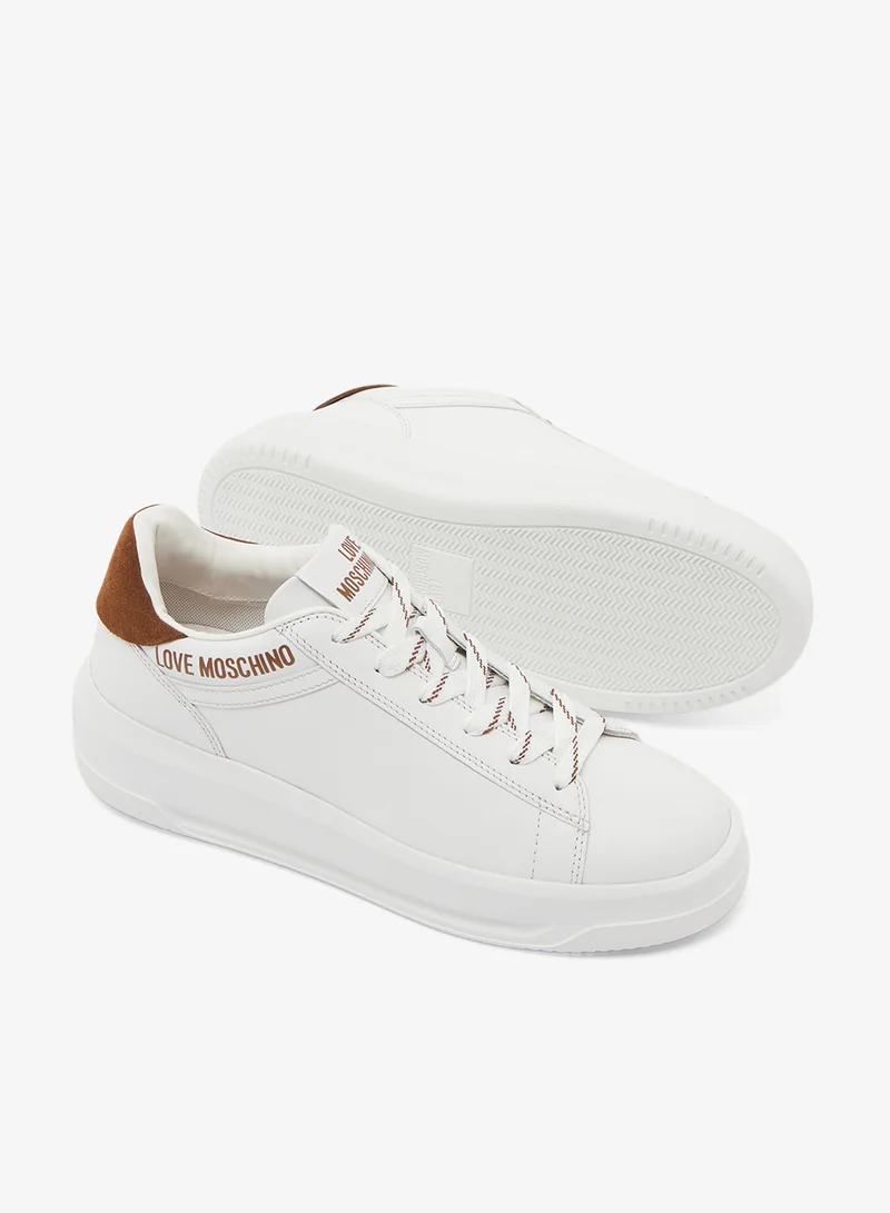 Love Moschino Logo Low Top Sneakers