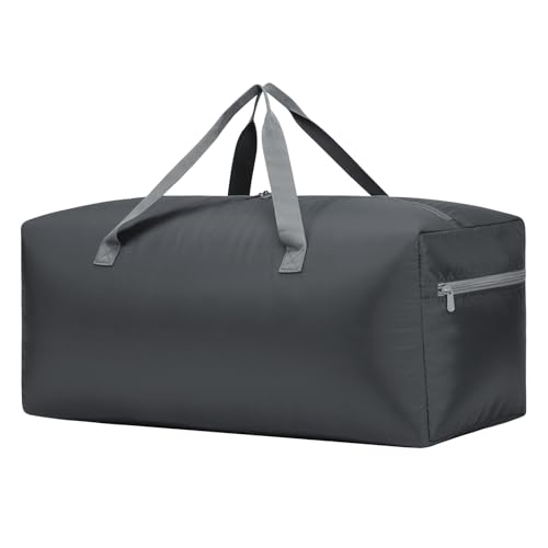 iFARADAY Foldable Duffel Bag 30" / 75L Lightweight with Water Rresistant for Travel-Grey - Image 1