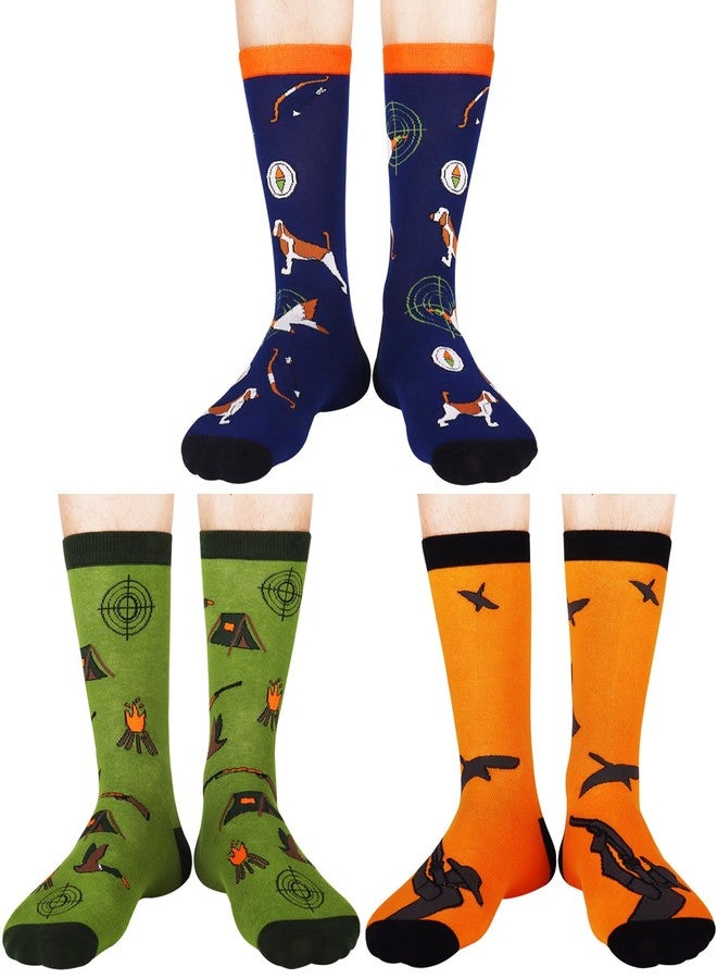 Jeasona Duck Hunting Gifts for Men Duck Hunting Socks Accessories for Men Funny Birthday Gifts Hunt Mallard Gear - Image 1