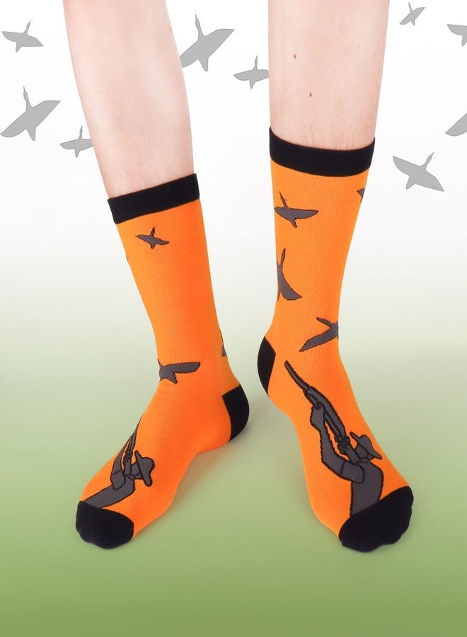 Jeasona Duck Hunting Gifts for Men Duck Hunting Socks Accessories for Men Funny Birthday Gifts Hunt Mallard Gear - Image 3