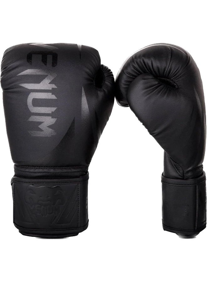 Venum Challenger 2.0 Boxing Gloves - for Kids - Black/Black, 6 oz - Image 2