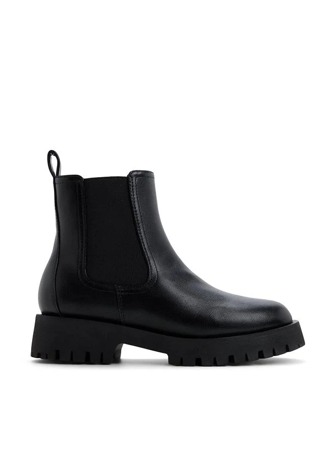 Claymore Ladies Black Ankle Boots