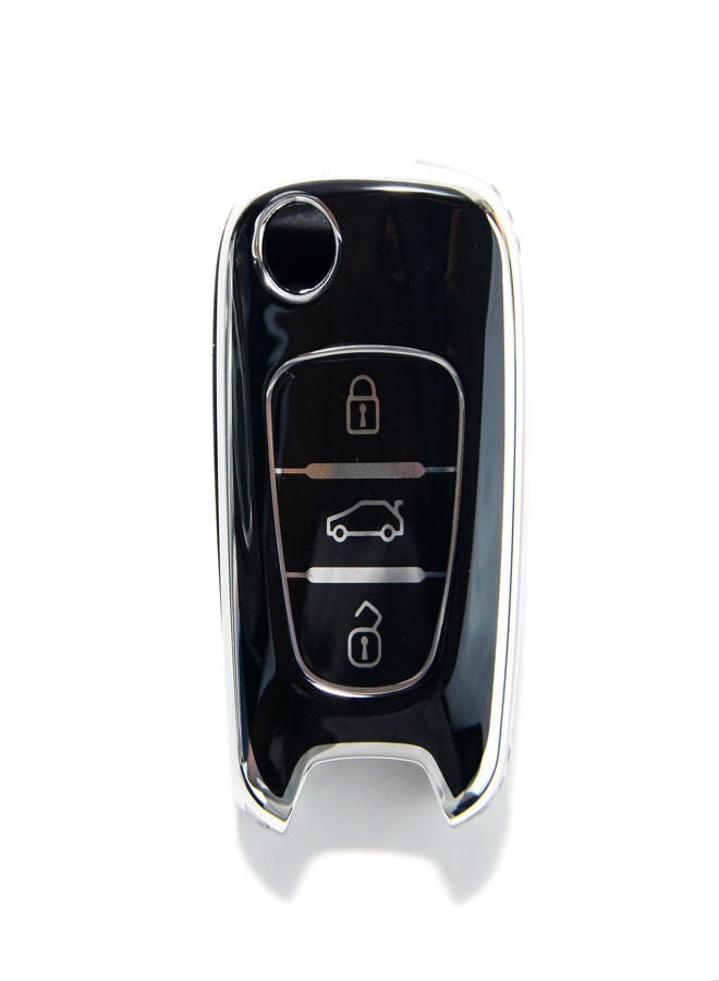 Luxury Car Remote Cover; pegout 508 silver - Image 3