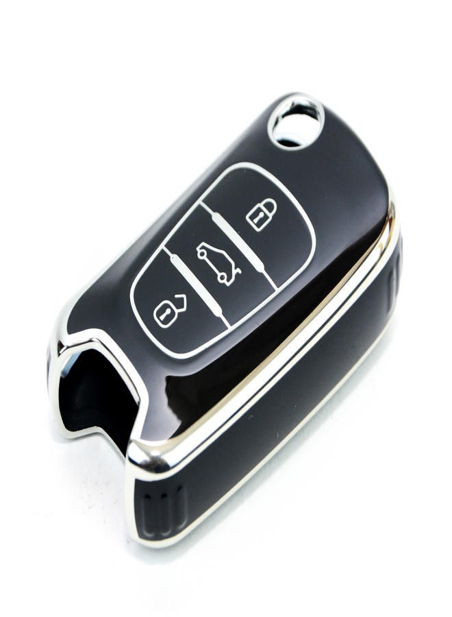 Luxury Car Remote Cover; pegout 508 silver - Image 1