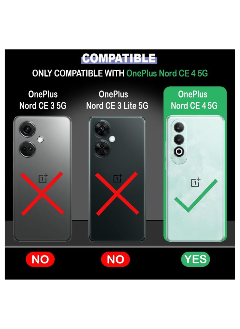 Waldic - Silicone Protective Back Case Cover For OnePlus Nord CE4 5G - Clear - Image 1
