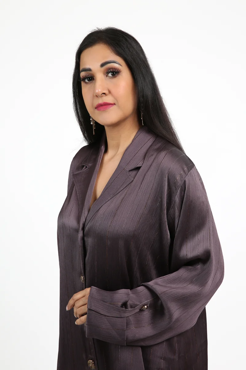 Nikias  Nikias Dark Purple Barbie Fabric Pajama Set for Daily Wear for Women | Best Price UAE