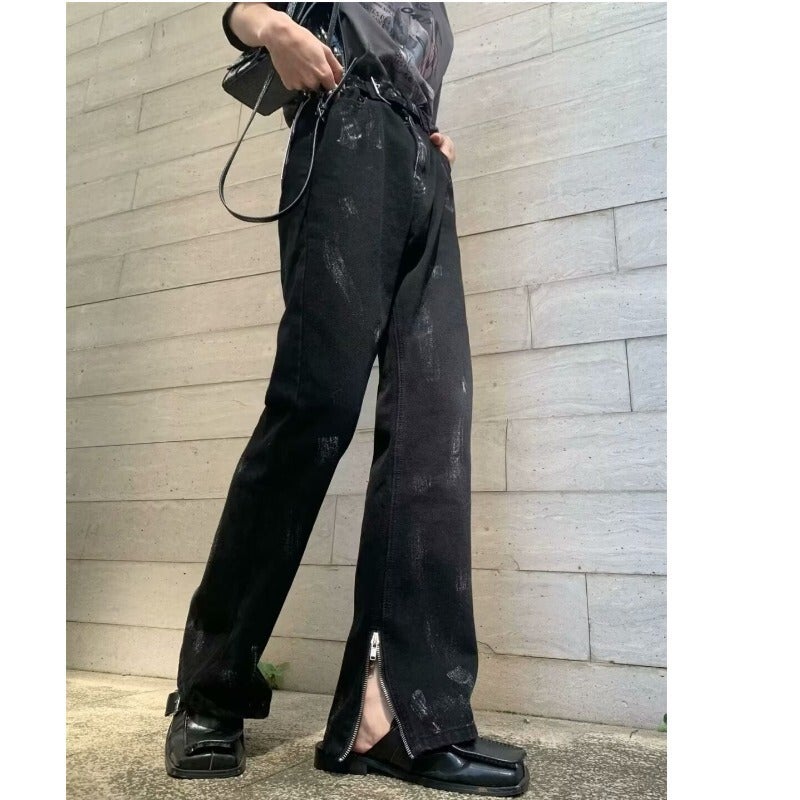 Unisex Casual Daily Denim Jeans - Image 3