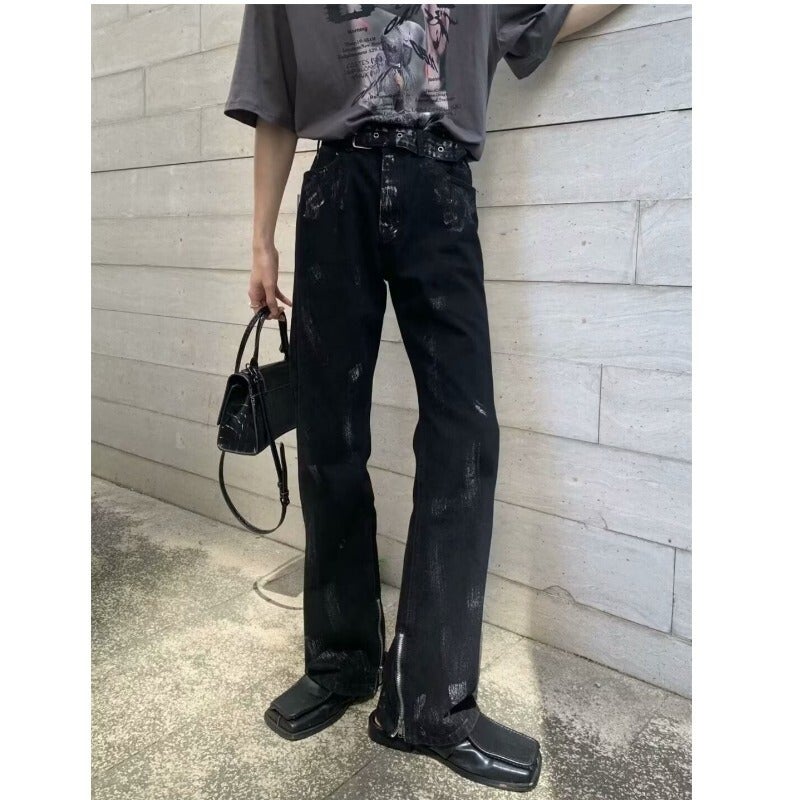 Unisex Casual Daily Denim Jeans - Image 5