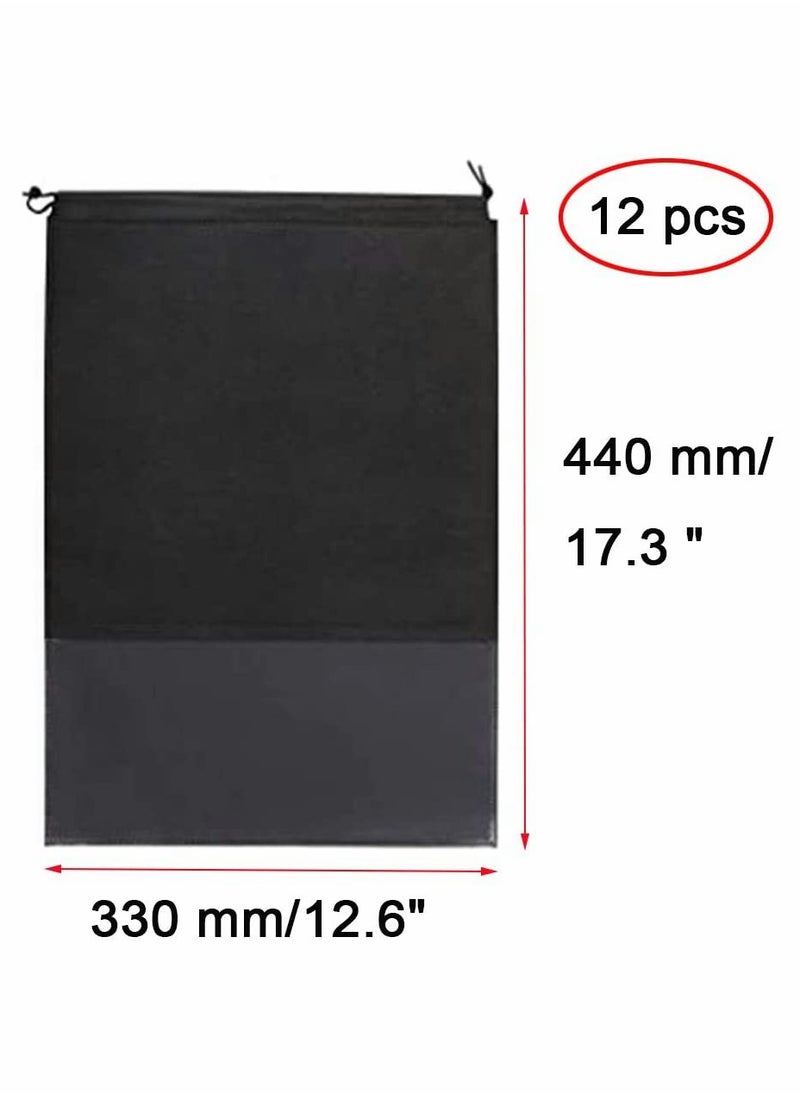 Generic - Travel,Ready Non,Woven Fabric Dustproof Shoe Bags with Drawstring Closure - Image 1