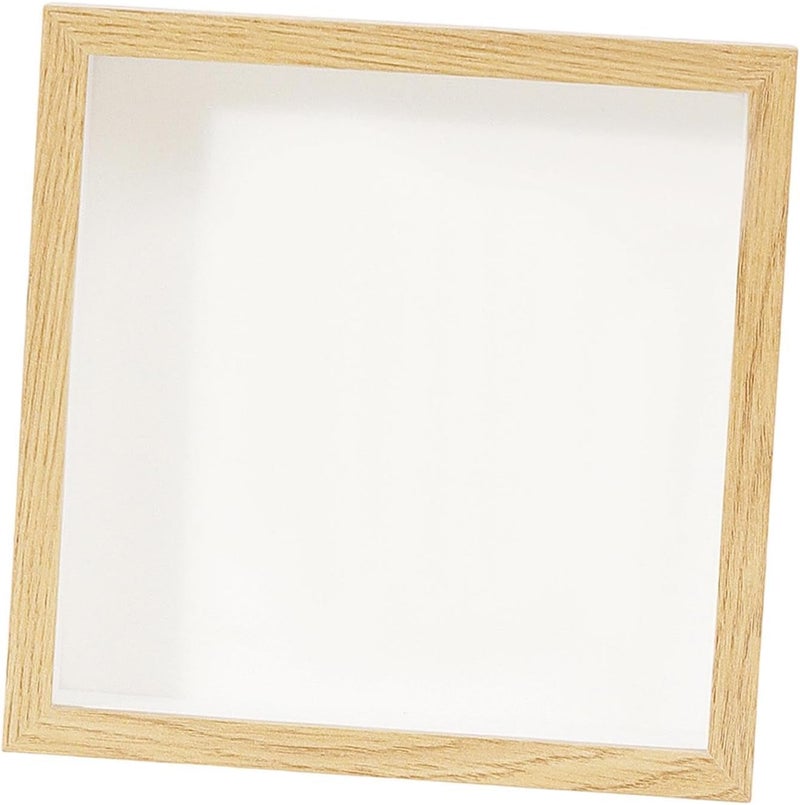 Ticket Display Case Shadow Piggy Bank Memory Display Card Stamps Photo Holder Adventure Archive Box Wood Material Transparent Slot Suitable, 29cm - Image 1
