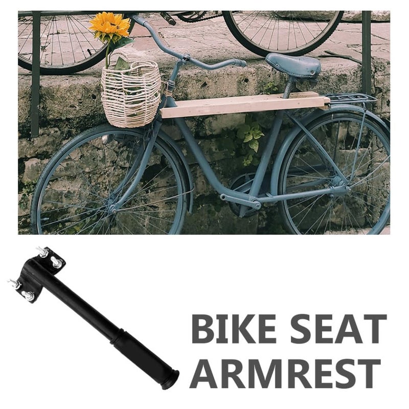 Safe Non Skid Armrest Handle For Mountain Bike Rear Seats Compatible Road And Folding Bikes - Image 4