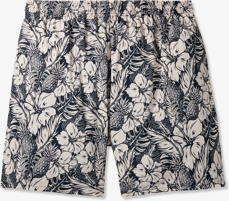 JUNE Men's Regular Fit Printed Swim Shorts