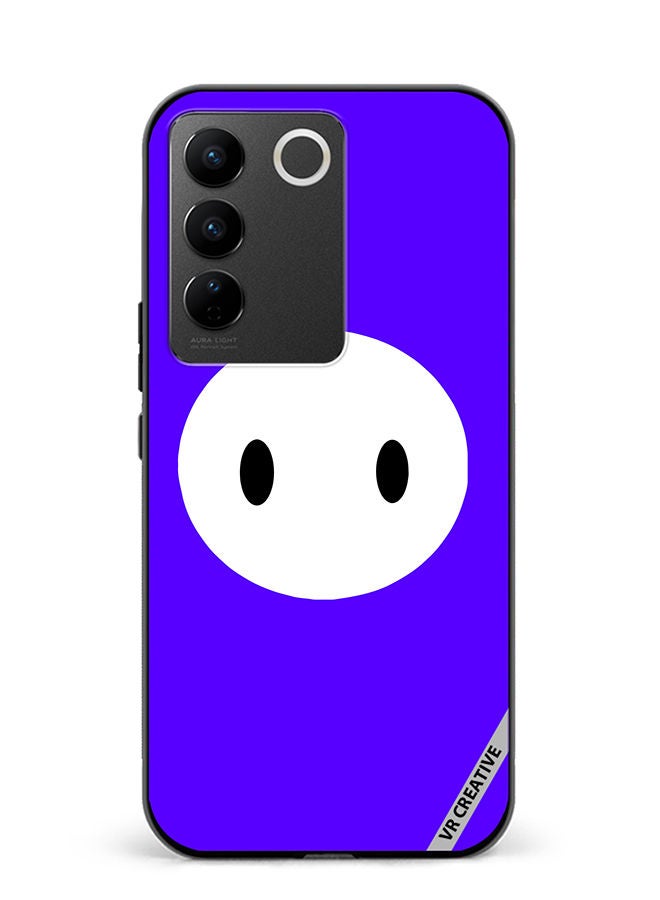 VR CREATIVE Protective Case Cover For Vivo V27e Face Fall Guys Design Multicolour - Image 1