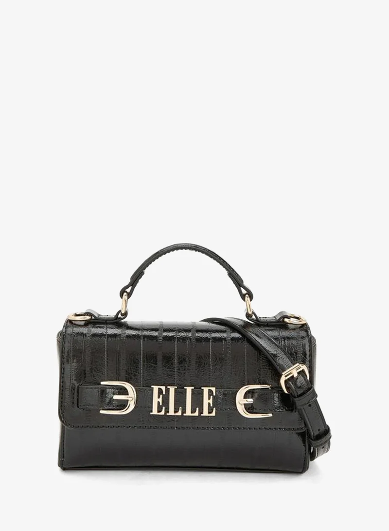 ايل Monogram Satchel Bag With Detachable Strap