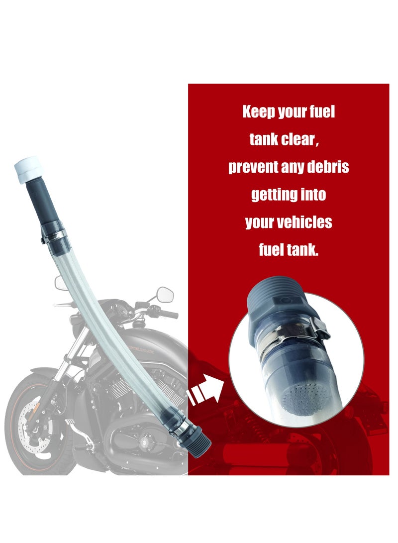 SOLARAE Flexible Racing Fuels Filler Hose, Racing Fuel Jug Hose For Vp Racing Fuel Jug, Scribner Fuel Jugs, Jugs Jugs, LC2 Jugs, Upgraded Filter Design, 2PCS - Image 3