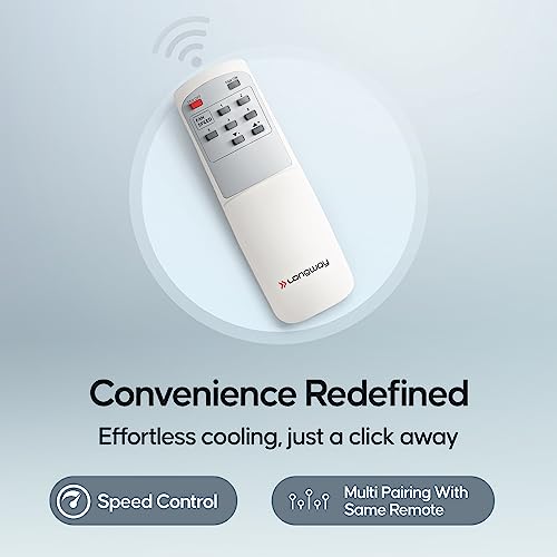 LONGWAY Creta P1 600 mm/24 inch Ultra High Speed 4 Blade Anti-Dust Decorative Star Rated Remote Controlled Ceiling Fan 2 Years Warranty (Golden, Pack of 1) - Image 5