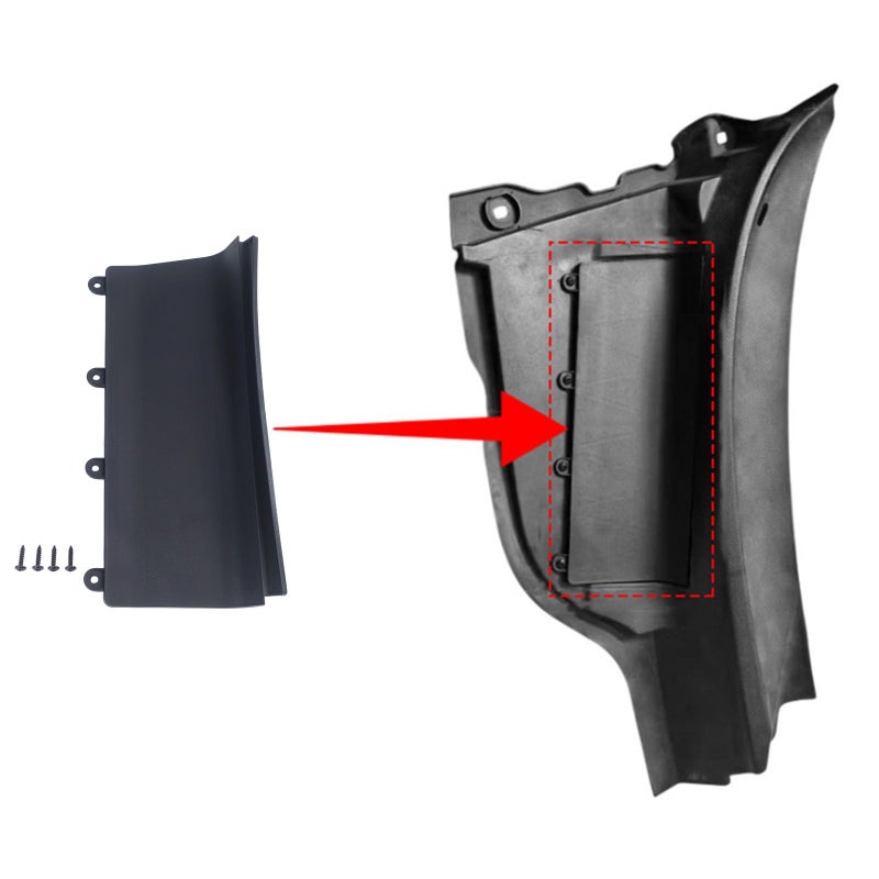 Windshield Wiper Cowl Cover Panel Battery Cap Replacement for R55 R56 R57 2007 2015 Easy Install - Image 3