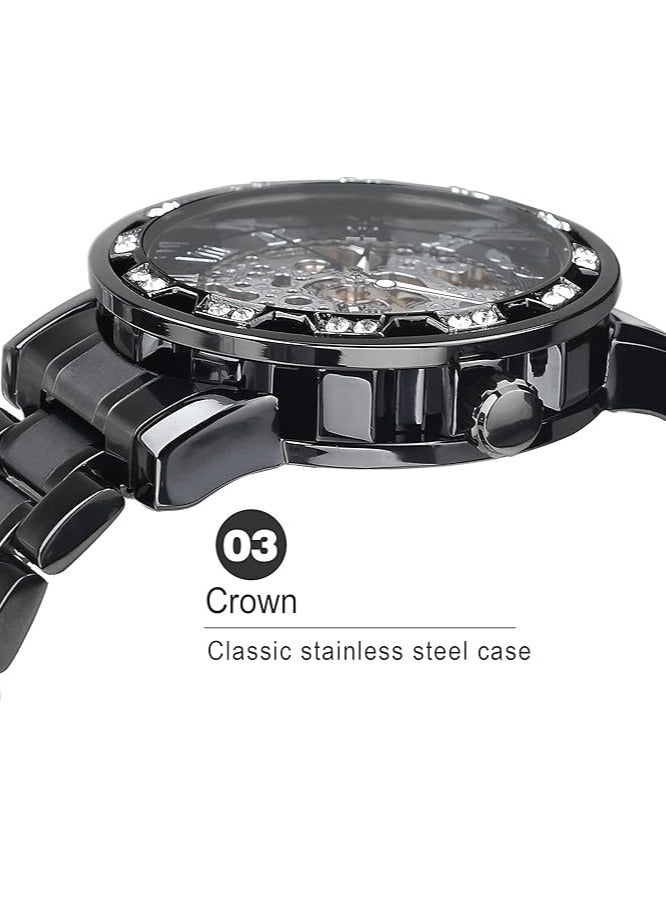 Winner Watches for Men Watch Stainless Steel Luxury Luminous Water Resistant Automatic Mechanical Wristwatch 8012 - Image 5