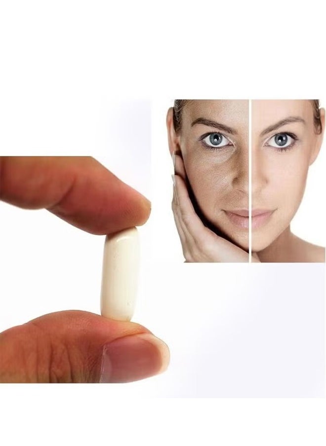 DAZZEL - Glutathione Whitening Pills 60 Capsules 5000mg Glutathione Effective Skin Lightening Supplement Dark Spots, Melasma & Acne Scar Remover Hyperpigmentation Treatment Anti Aging Antioxidant - Image 1
