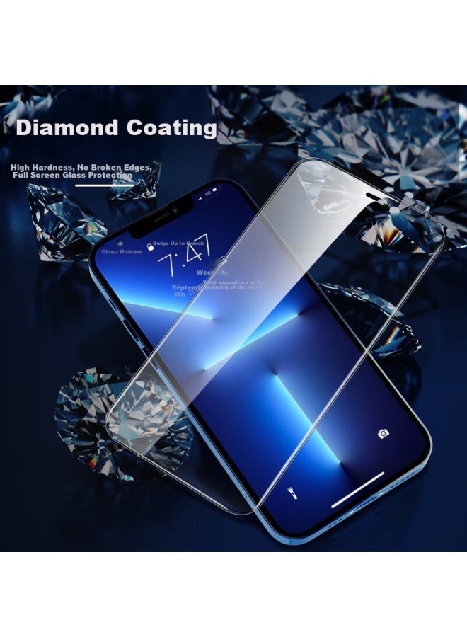 Langling Tempered Glass Screen Protector For Apple 12 Pro Max, Iphone 12 Pro Max Screen Protector, Anti-scratch, Anti-fingerprint, High Definition, Bubble-free, Case Friendly - Image 2