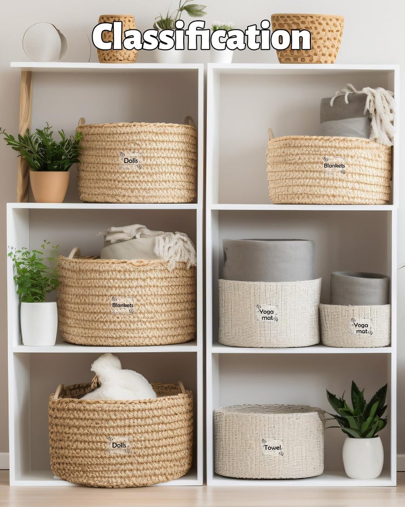 Memoking ملصقات حرارية واضحة أصلية M110 M220 - 1.57"x2.36" (40x60 مم)، ملصقات حرارية شفافة M110 M220، ملصقات واضحة M110 متوافقة مع ماكينة ملصقات فوميمو M110 M220 M200 M221 - 130 قطعة لكل لفة - Image 5