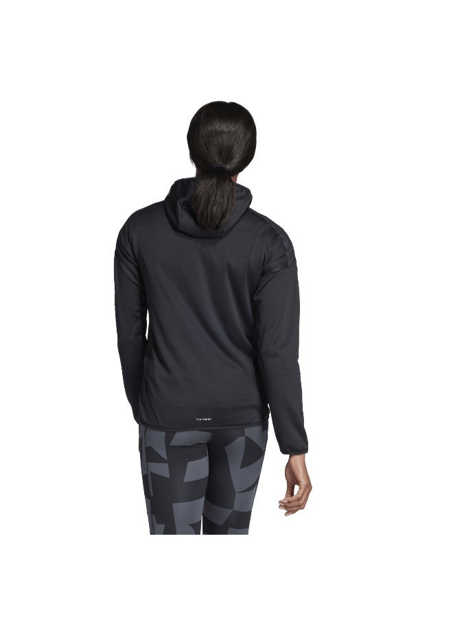 Adidas Terrex Xperior Climawarm+ Wind Light Fleece Hooded Jacket - Image 3