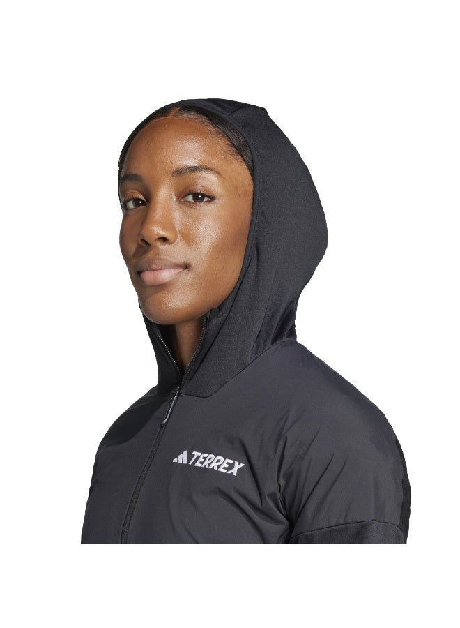Adidas Terrex Xperior Climawarm+ Wind Light Fleece Hooded Jacket - Image 5