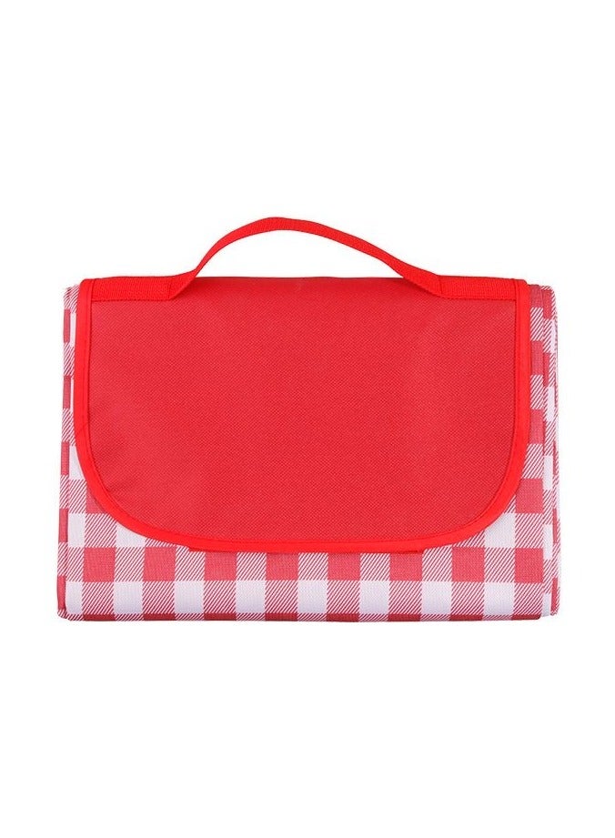 وجبة نزهة عائلية كبيرة لـ 4-6 أشخاص، 1.5 متر *2 متر بطانية نزهة متنقلة في الهواء الطلق، بطانية قابلة للطي مقاومة للماء مقاومة للرمال للتخييم - Image 2