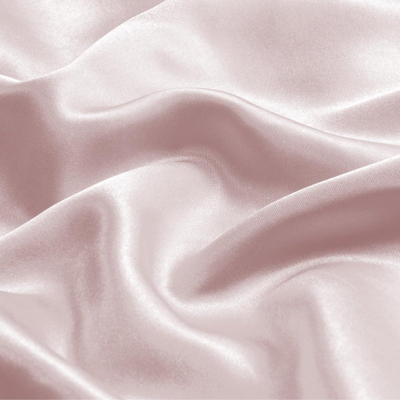 BEDELITE BEDELITE Satin Pillowcase for Hair and Skin  Super Soft and Cooling Similar to Silk Pillow Cases 2 Pack with Envelope Closure  Gift for Women Men(20""x26"" Standard Size  Lotus Pink)  - Image 3