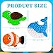 DEARIDAP 3 PCS Ocean Animal Fidget Toys for Kids Marine Push Bubble Fidget Toys Silicone Squeeze Sensory Toys Stress Relief Toy for Kids Adults School Classroom Gift Party Favors - Image 4