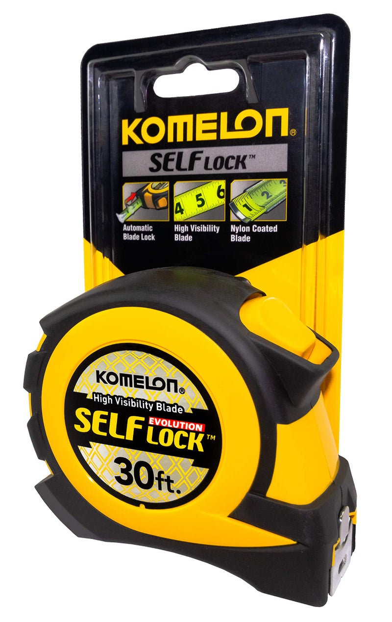 Komelon EV2830; 30' x 1" Self-Lock Evolution Tape Measure - Image 2