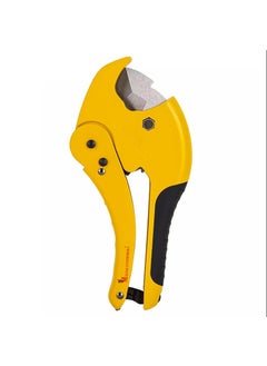 Malfah Enterprises Malfah PVC Pipe Cutter 42mm Ratchet Type Tube Cutter for PVC PEX PPR AluminumPlastic Pipe Industrial Grade Cutting Tool DL2507  - Image 1