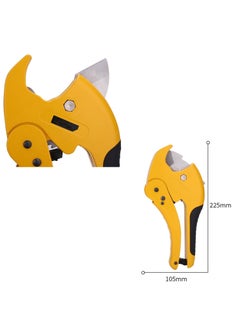 Malfah Enterprises Malfah PVC Pipe Cutter 42mm Ratchet Type Tube Cutter for PVC PEX PPR AluminumPlastic Pipe Industrial Grade Cutting Tool DL2507  - Image 5