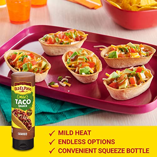Old El Paso Taco Sauce, Mild, Squeeze Bottle, 9 oz. - Image 3