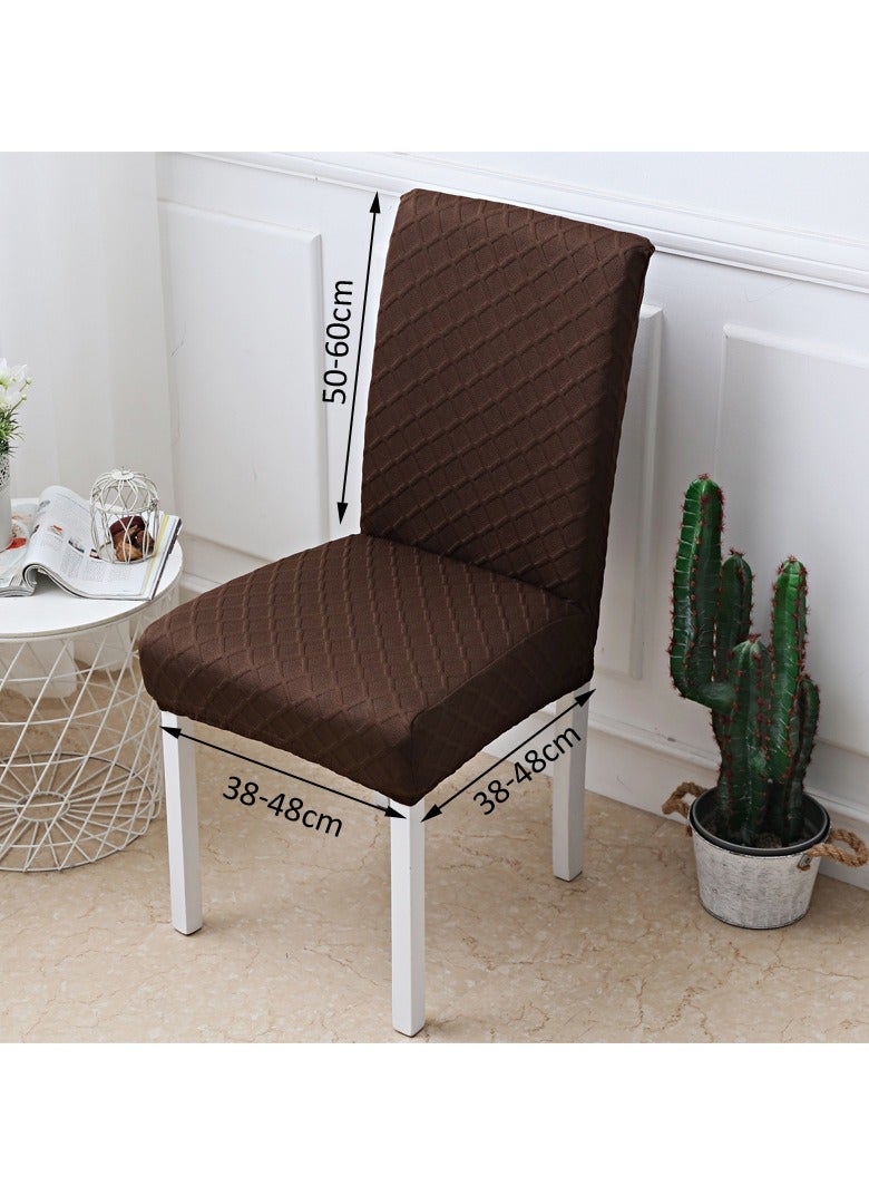Stretchable Dining Chair Slipcover Universal Chair Seat Protector Cover  - Image 2