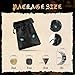 Byhoo 145PCS Metal DND Coins PU Leather Bag Contains 60 Gold Coins 40 Silver Coin 40 Copper Coins and 5 Platinum Coin Tokens with Glow in The Night Eyes Bag for RPG Tabletop Games - Image 3