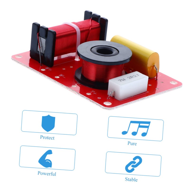 130W فلتر تقاطع صوت السيارة، مقسم ترددات الجهير والموجي، مكونات سماعة DIY - Image 5