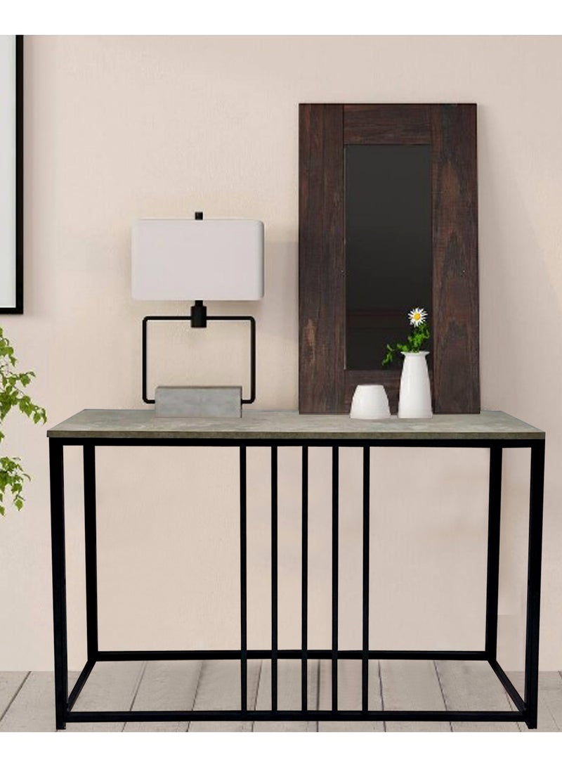 Living Rectangular Console Table Metal Frame 130*85*40 CM - Image 1