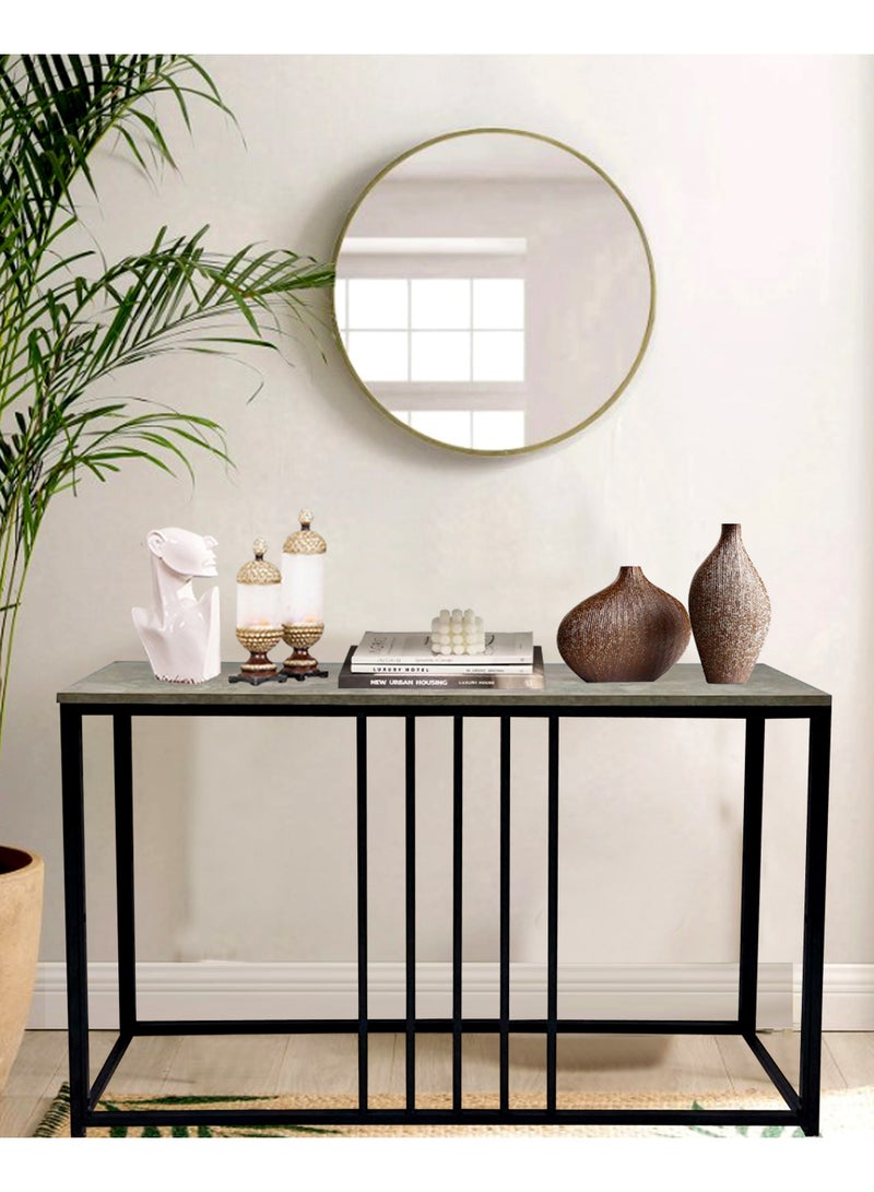 Living Rectangular Console Table Metal Frame 130*85*40 CM - Image 2